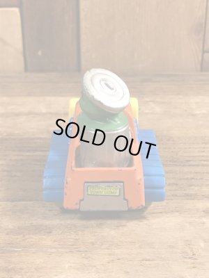 80’sのブルドーザーのオスカーのヴィンテージのダイキャストミニカー