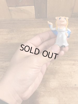 70’sのマペットショーのミスピギーのヴィンテージのPVC製フィギュア