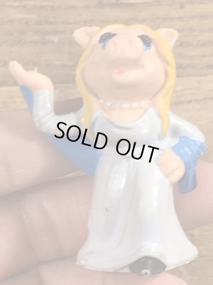 70年代頃のマペットショウのミスピギーのビンテージのPVCフィギュア