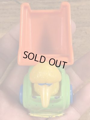 80年代頃のセサミストリートのビッグバードのビンテージのミニカー