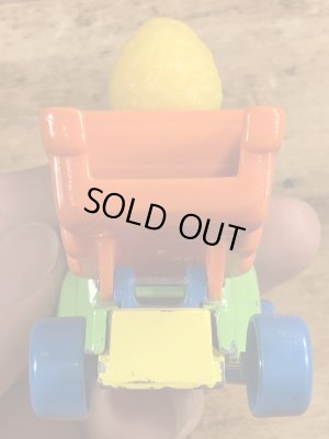 80’sのセサミストリートのビッグバードのヴィンテージのダイキャストミニカー