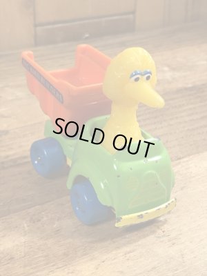 80年代頃のセサミストリートのビッグバードのビンテージのミニカー