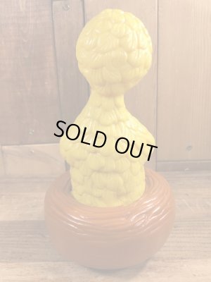 90’sのセサミストリートのビッグバードのヴィンテージのプラスチックトイ