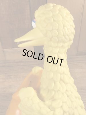 90年代頃のセサミストリートのビッグバードのビンテージの貯金箱フィギュア