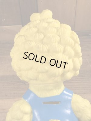 90年代頃のセサミストリートのベイビービッグバードのビンテージのコインバンク