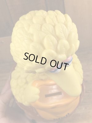 90年代頃のセサミストリートのビッグバードのビンテージの貯金箱フィギュア