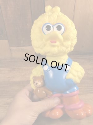 90’sのセサミストリートのベイビービッグバードのヴィンテージの貯金箱