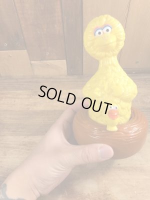 90’sのセサミストリートのビッグバードのヴィンテージのプラスチックトイ