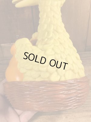 90’sのセサミストリートのビッグバードのヴィンテージのコインバンク