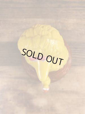 90年代頃のセサミストリートのビッグバードのビンテージのプラスチックトイ