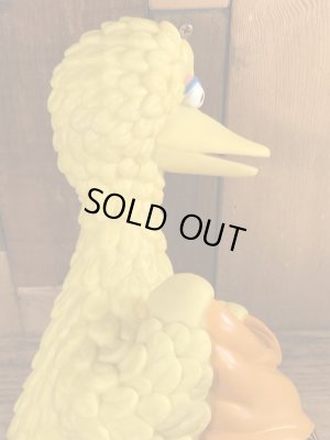 90年代頃のセサミストリートのビッグバードのビンテージの貯金箱フィギュア