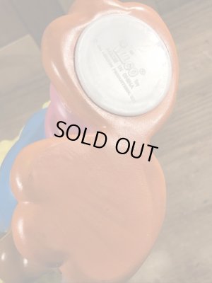 90’sのセサミストリートのベイビービッグバードのヴィンテージの貯金箱