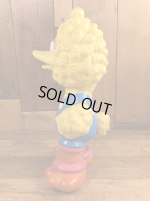 90’sのセサミストリートのベイビービッグバードのヴィンテージの貯金箱