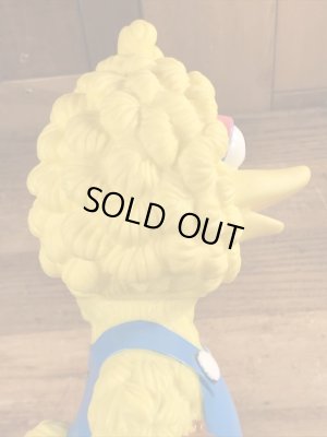 90年代頃のセサミストリートのベイビービッグバードのビンテージのコインバンク