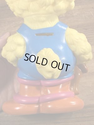 90’sのセサミストリートのベイビービッグバードのヴィンテージの貯金箱