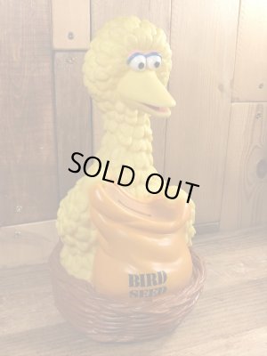 90年代頃のセサミストリートのビッグバードのビンテージの貯金箱フィギュア