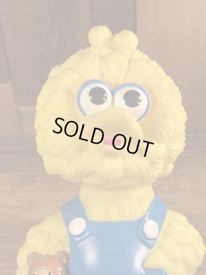 90年代頃のセサミストリートのベイビービッグバードのビンテージのコインバンク