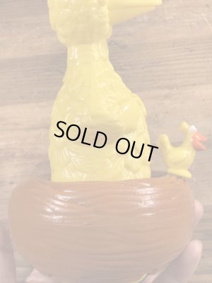 90年代頃のセサミストリートのビッグバードのビンテージのプラスチックトイ