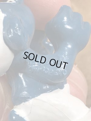 80’sのスマーフのヴィンテージのPVC製フィギュア