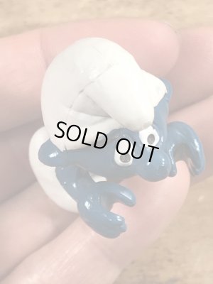 80年代頃のスマーフのビンテージのPVCフィギュア