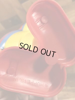 70’sのセサミストリートのアーニーのヴィンテージのスタッキングトイ