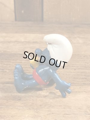 80’sのスマーフのヴィンテージのPVC製フィギュア