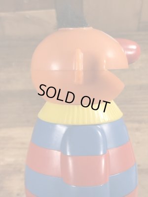 70年代頃のセサミストリートのアーニーのビンテージのスタッキングトイ