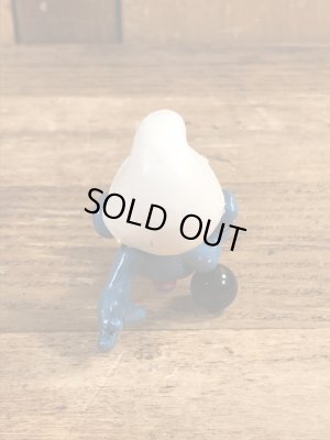 80’sのスマーフのヴィンテージのPVC製フィギュア