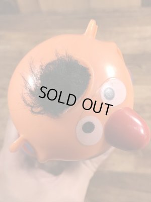 70年代頃のセサミストリートのアーニーのビンテージのスタッキングトイ