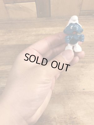 80’sのスマーフのヴィンテージのPVC製フィギュア