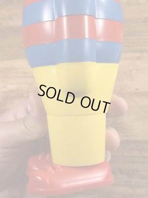 70’sのセサミストリートのアーニーのヴィンテージのスタッキングトイ