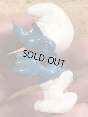 80’sのスマーフのヴィンテージのPVC製フィギュア