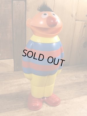 70年代頃のセサミストリートのアーニーのビンテージのスタッキングトイ