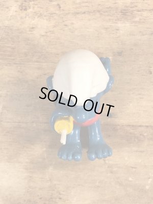 80年代頃のスマーフのビンテージのPVCフィギュア