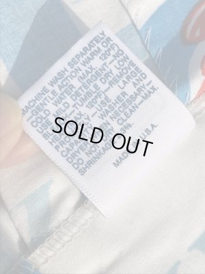 80’sのアルファベットとセサミストリートのヴィンテージのカーテン