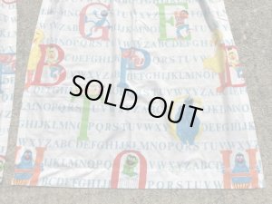 80年代頃のセサミストリートのビンテージのカーテン