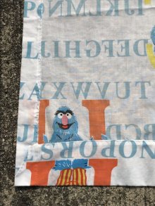 他の写真3: Sesame Street “Alphabet” Curtain Set　セサミストリート　ビンテージ　カーテンセット　生地　80年代