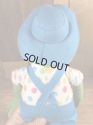 90年代頃のカーミットのビンテージのぬいぐるみ