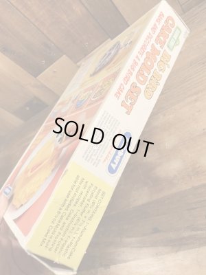 70年代頃のセサミストリートのビッグバードのビンテージのケーキモールドセット