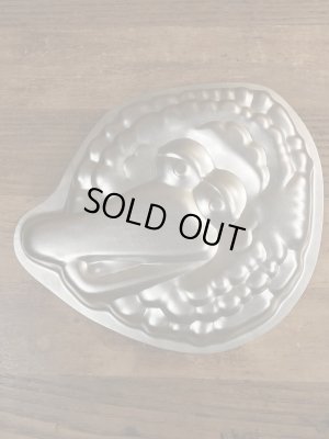 70’sのセサミストリートのビッグバードのヴィンテージのケーキモールドセット