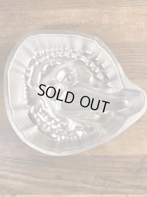 70年代頃のセサミストリートのビッグバードのビンテージのケーキモールドセット