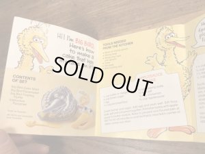 70年代頃のセサミストリートのビッグバードのビンテージのケーキモールドセット