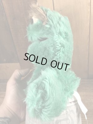 80年代頃のセサミストリートのオスカーのビンテージのぬいぐるみ