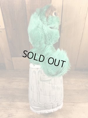 80年代頃のセサミストリートのオスカーのビンテージのぬいぐるみ