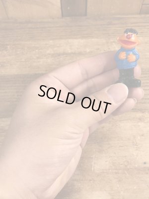 80’sのセサミストリートのアーニーのヴィンテージのPVC製フィギュア