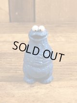 Sesame Street Cookie Monster PVC Figure　クッキーモンスター　ビンテージ　PVCフィギュア　セサミストリート　80年代