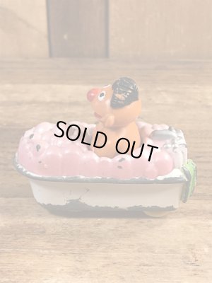 80’sのセサミストリートのアーニーのヴィンテージのミニカー