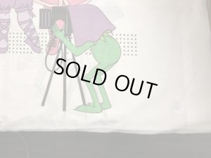 80年代頃のカーミットとミスピギーのビンテージのピローケース