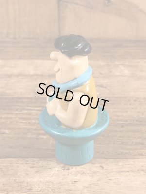 90’sのフリントストーンのフレッドのヴィンテージのミールトイ