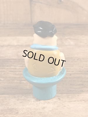 90’sのフリントストーンのフレッドのヴィンテージのミールトイ